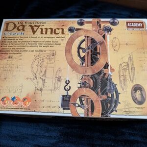 Toy For The Curious Kid --Academy Da Vinci Series Clock Building Kit